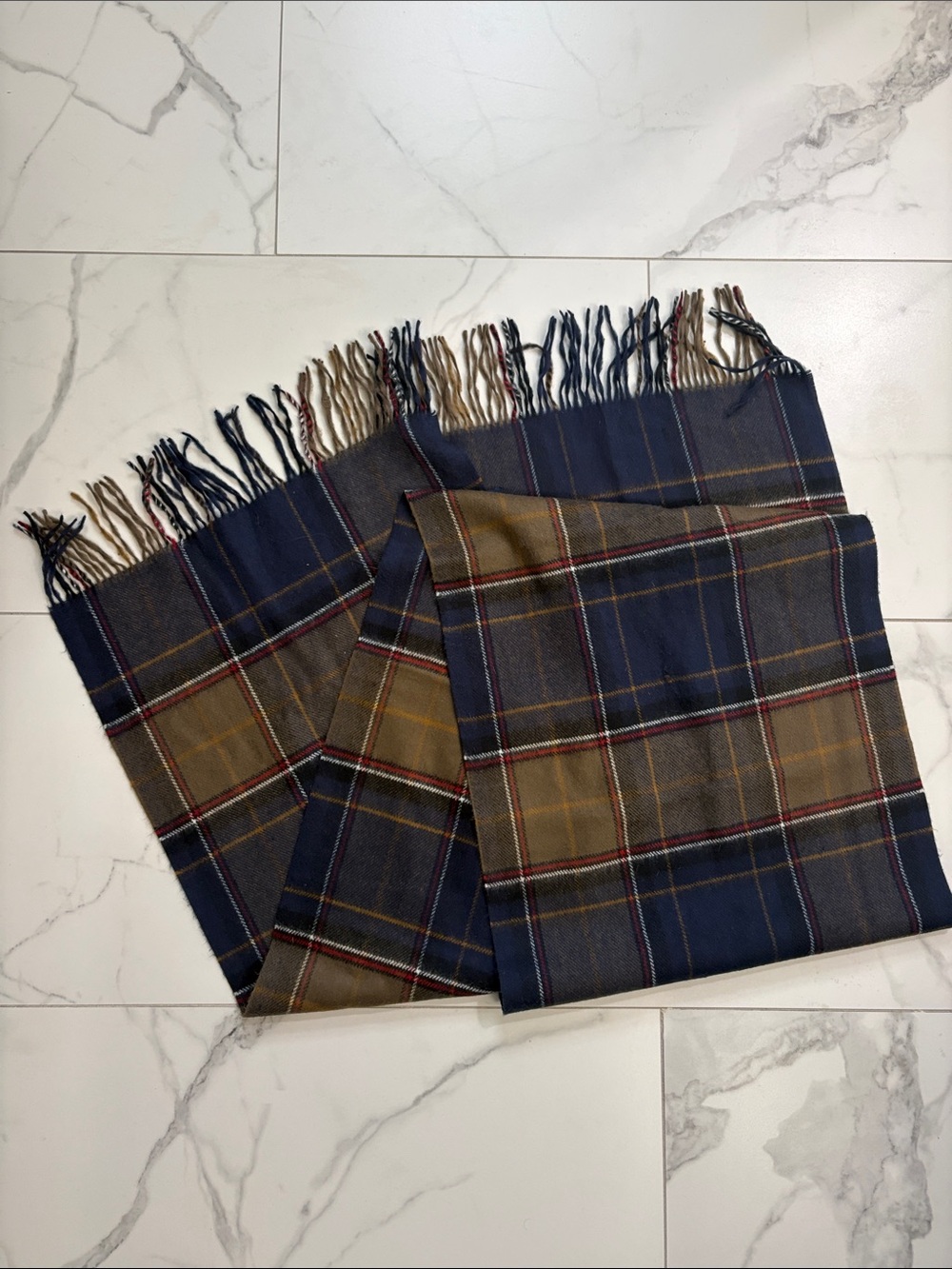 Savile Row Plaid Scarf